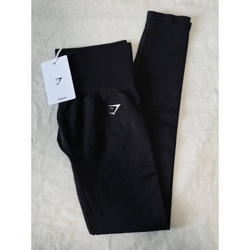 Gymshark Womens XS Black Everyday Seamless Body Fit Leggings NWT